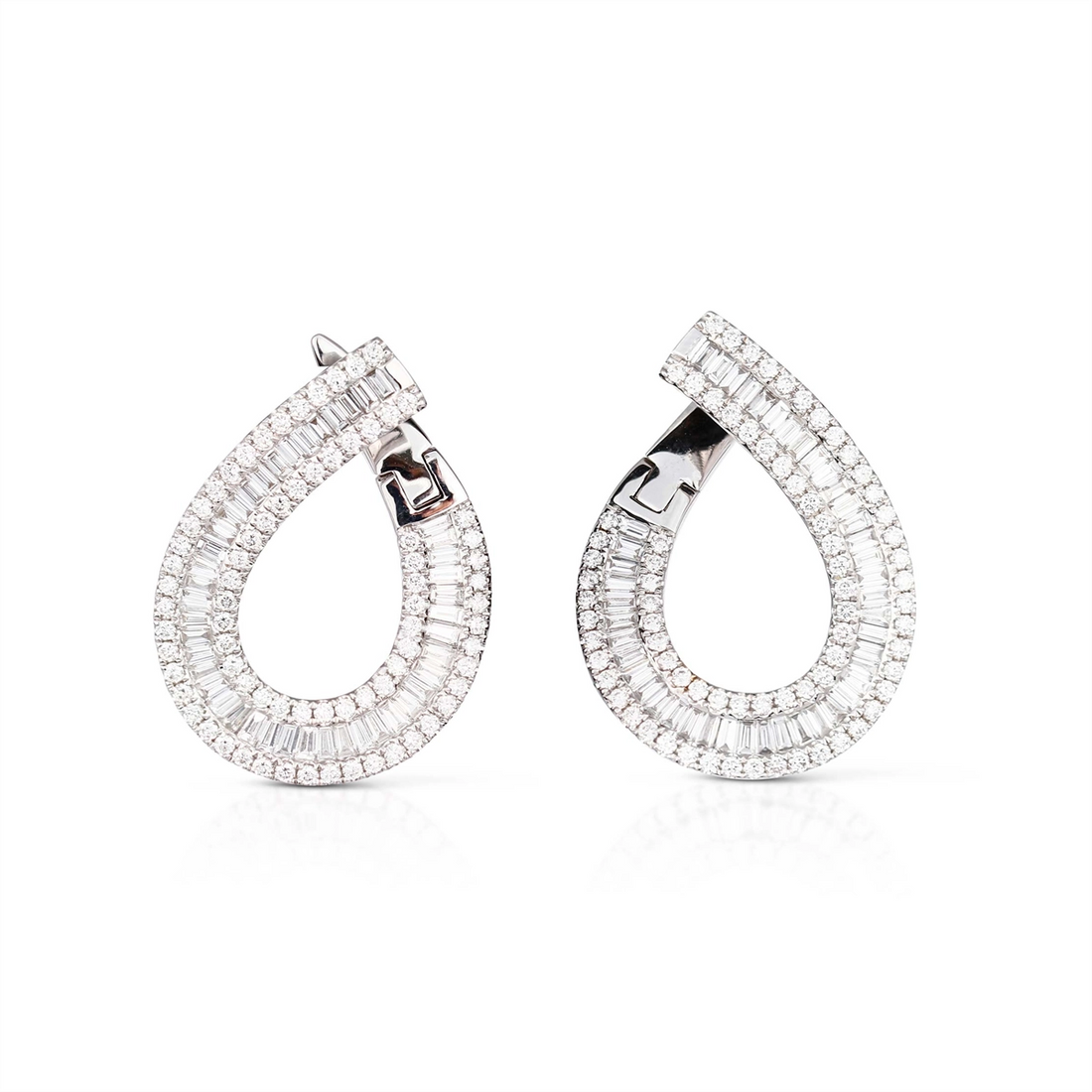 Earrings Earrings in White Gold containing Diamond 422363