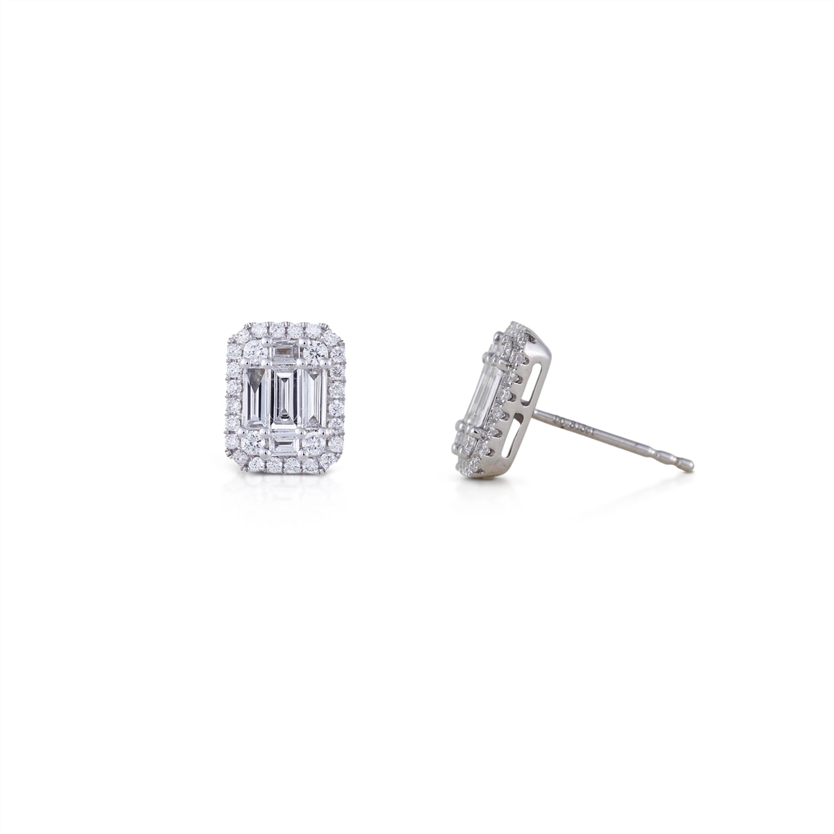 Earrings Earrings in White Gold containing Diamond 422394