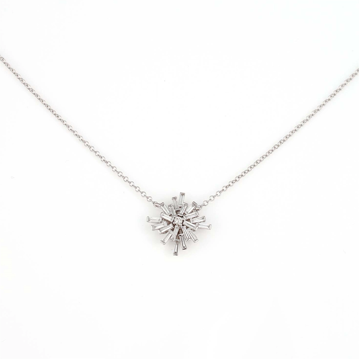 Necklaces Necklaces in White Gold containing Diamond 422537