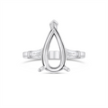 Engagement Collections Rings in White Gold containing Pink tourmaline, Multi-gemstone, Diamond 422547
