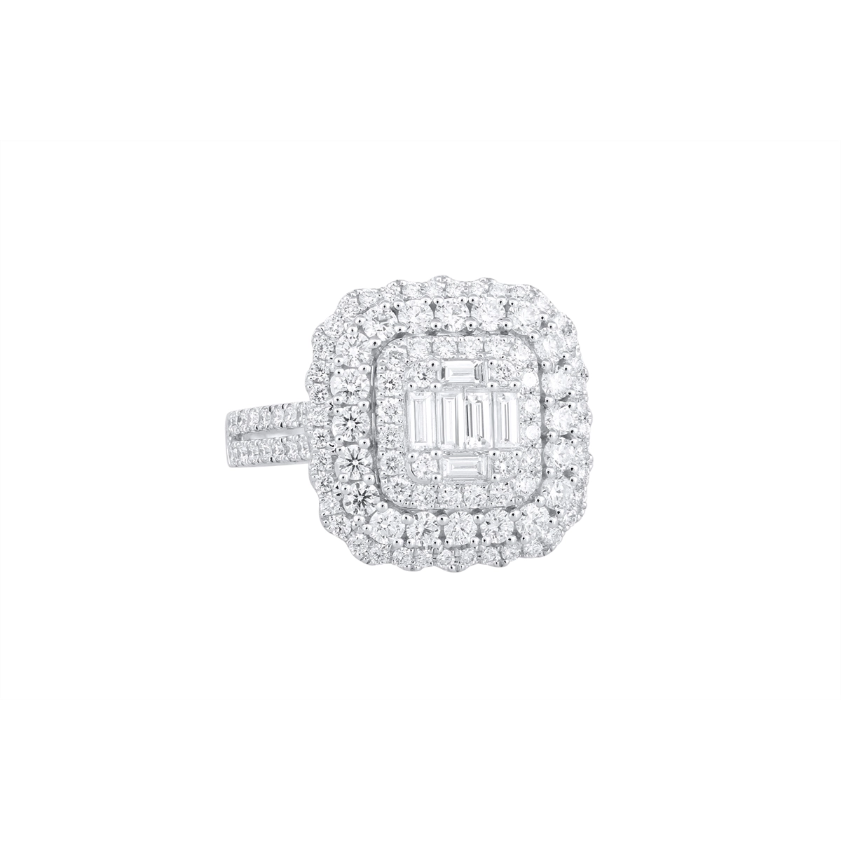 Rings Engagement Rings in White Gold containing Diamond 422549