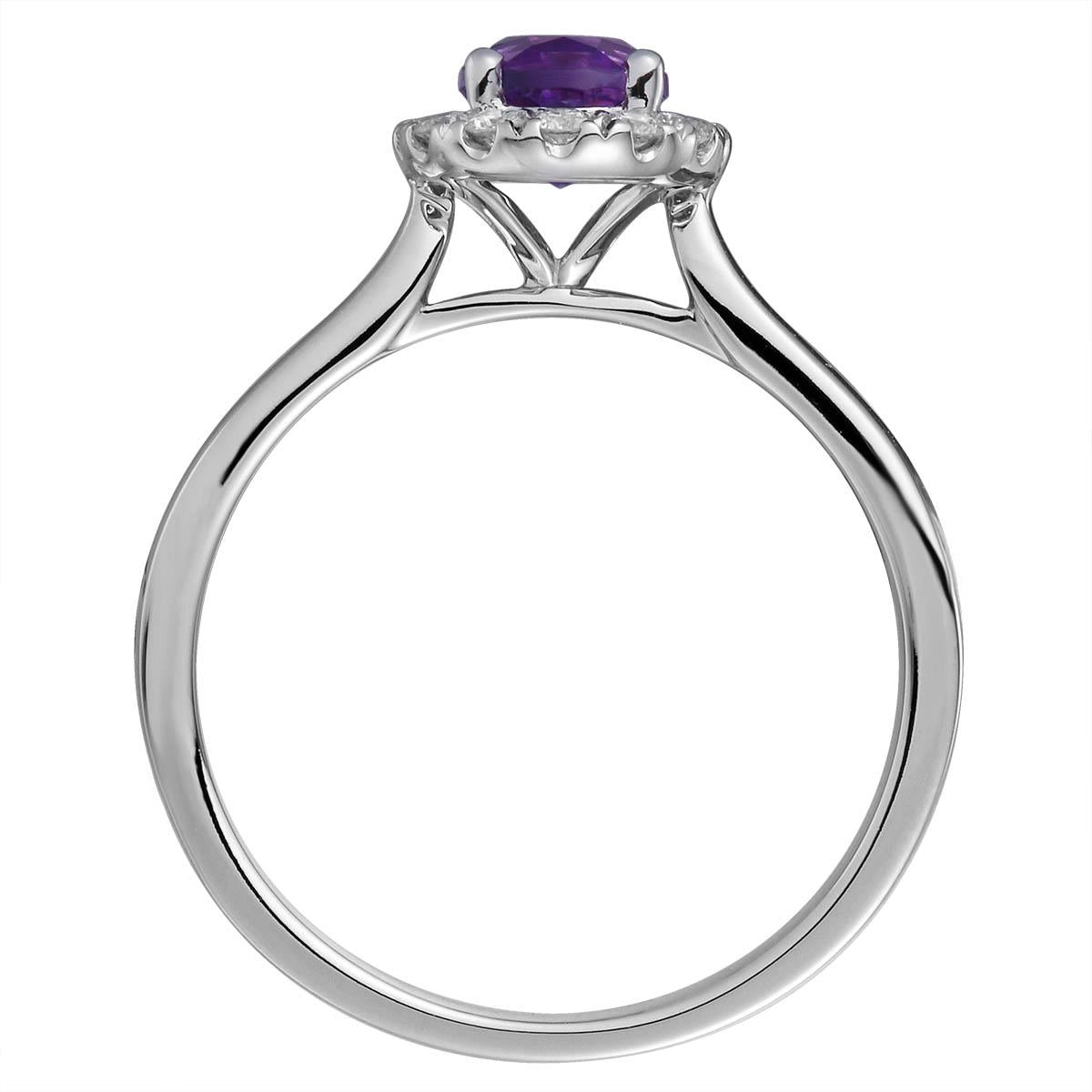 Rings Rings in White Gold containing Amethyst, Multi-gemstone, Diamond 422552