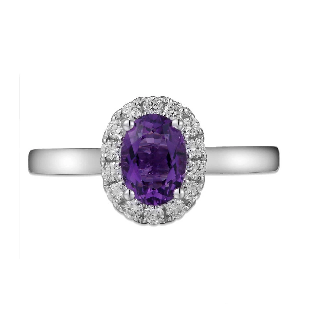 Rings Rings in White Gold containing Amethyst, Multi-gemstone, Diamond 422552