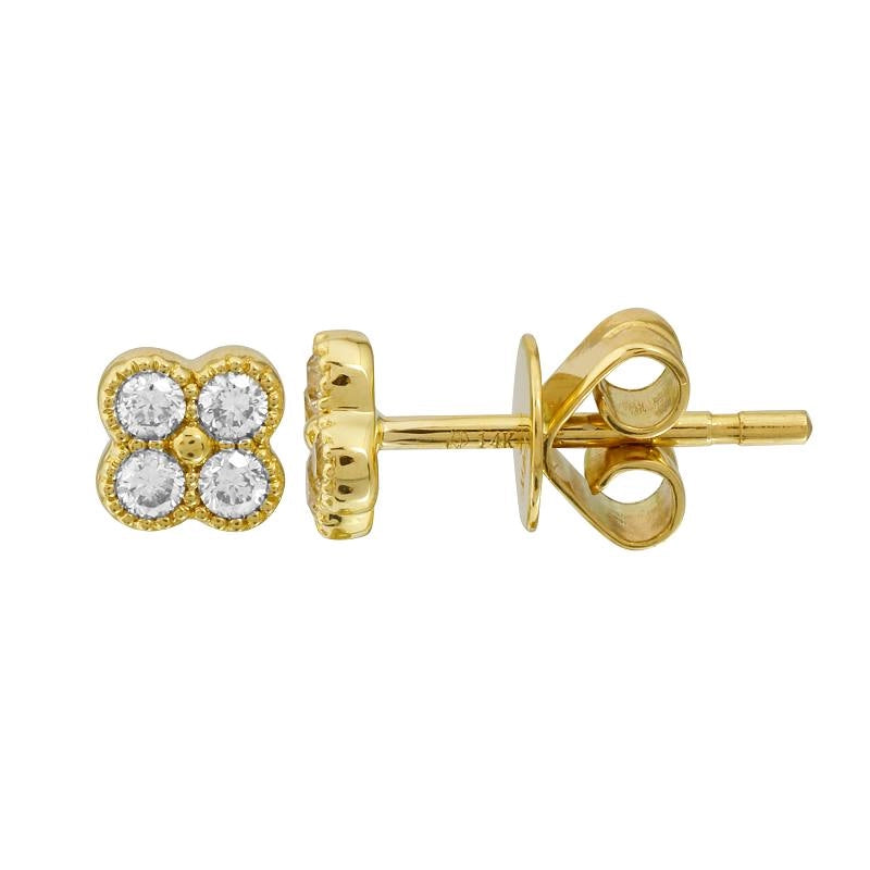Earrings Earrings in Yellow Gold containing Diamond 422622