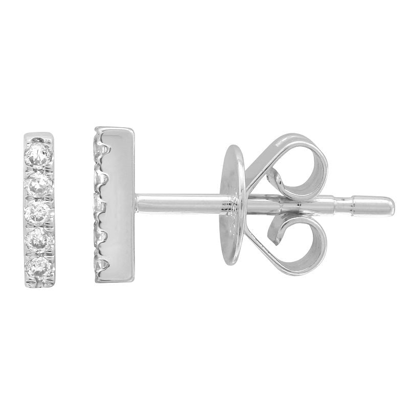 Earrings Earrings in White Gold containing Diamond 422646