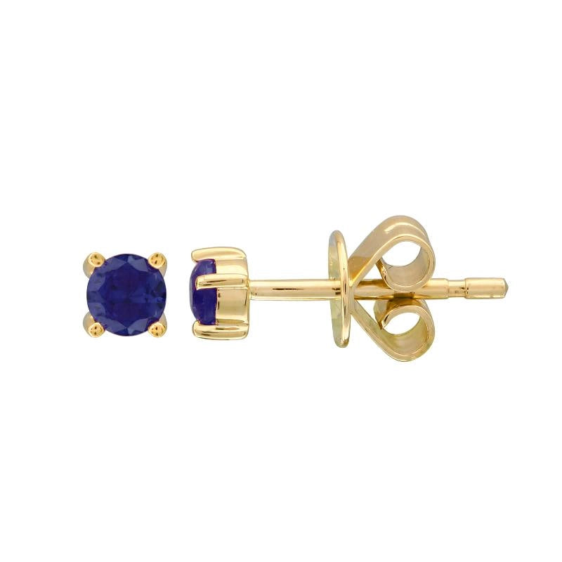 Earrings Earrings in Yellow Gold containing Sapphire 422648