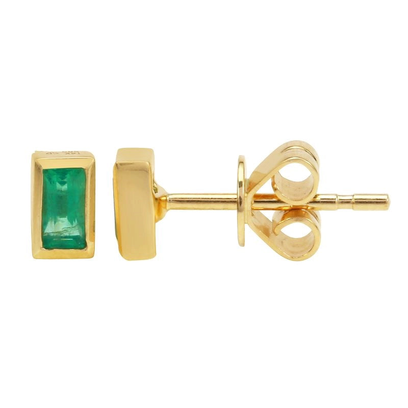 Earrings Earrings in Yellow Gold containing Emerald 422653