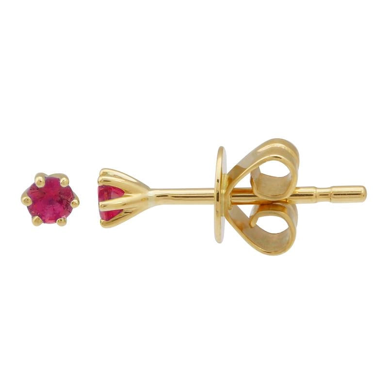Earrings Earrings in Yellow Gold containing Ruby 422656