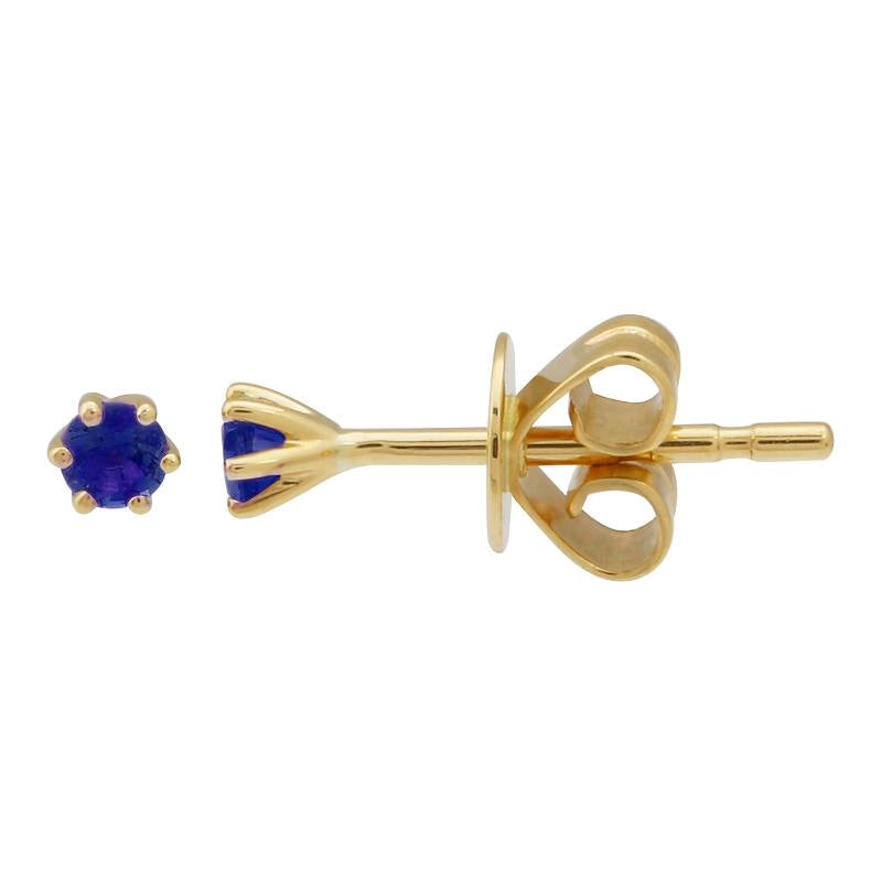 Earrings Earrings in Yellow Gold containing Sapphire 422657