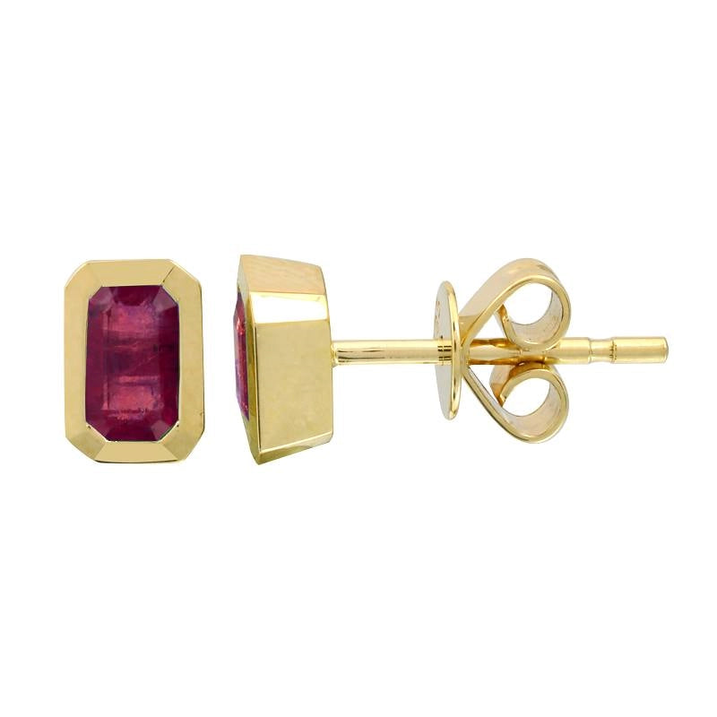 Earrings Earrings in Yellow Gold containing Ruby 422667