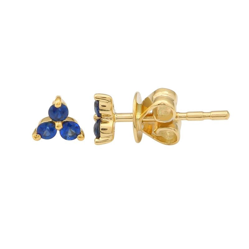 Earrings Earrings in Yellow Gold containing Sapphire 422676
