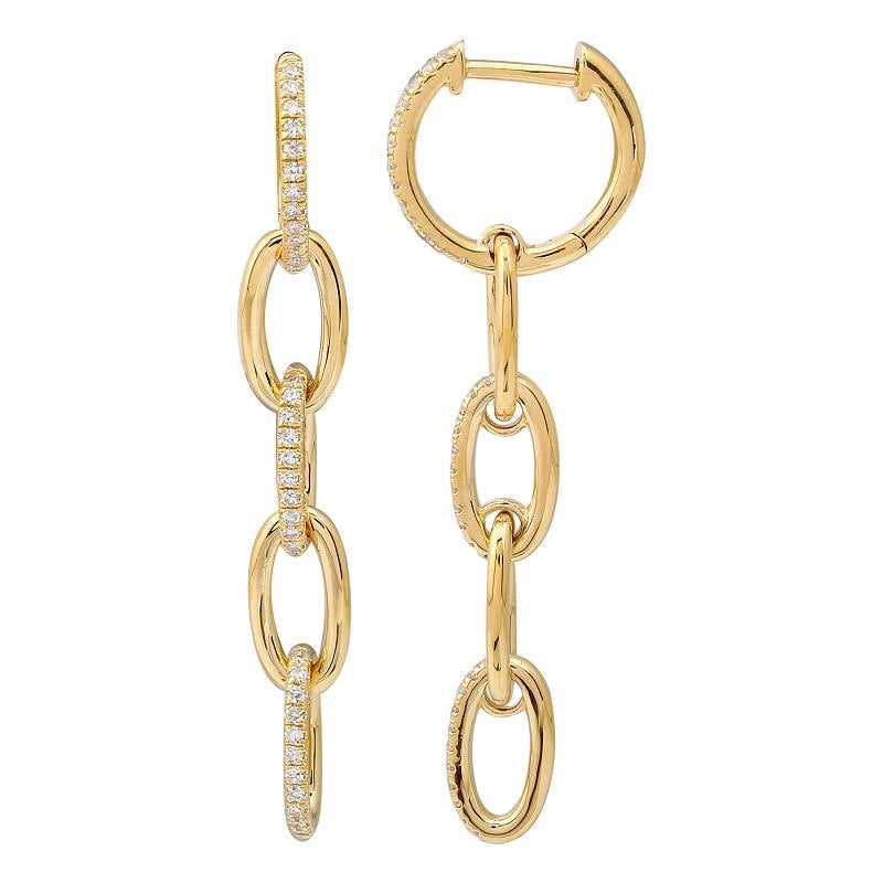 Earrings Earrings in Yellow Gold containing Diamond 422688