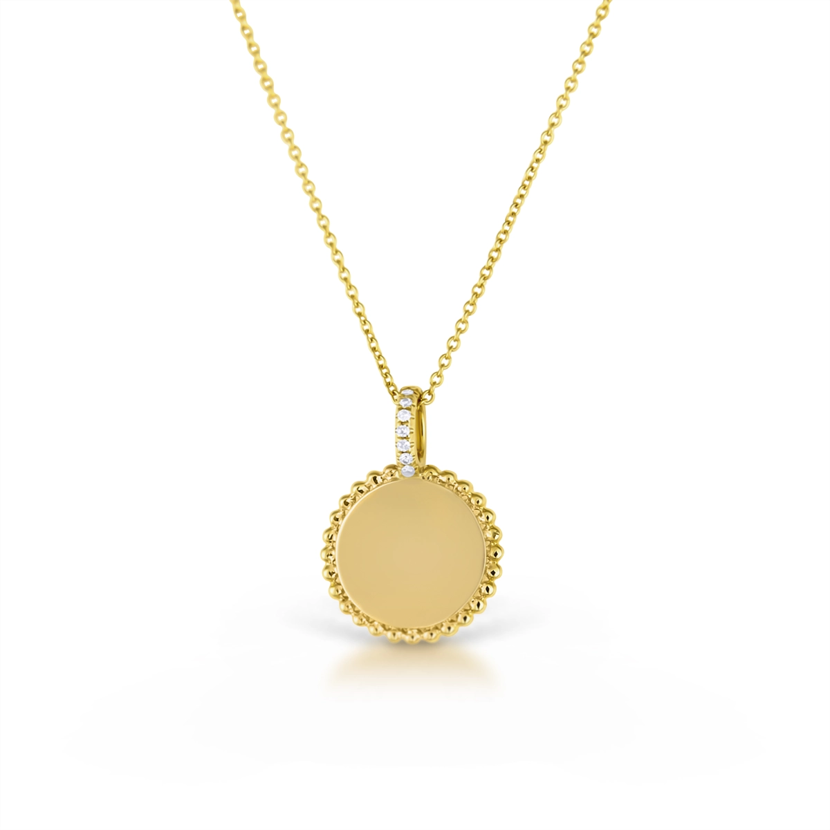 Pendants Pendants in Yellow Gold containing Diamond 422713