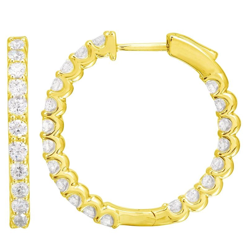 Earrings Earrings in Yellow Gold containing Diamond 422726