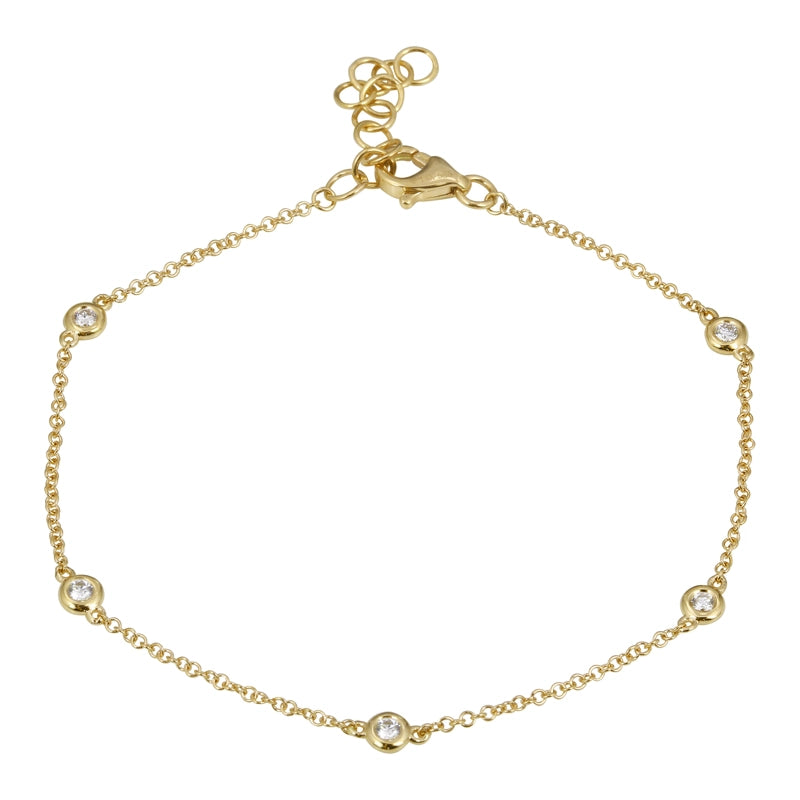 Bracelets Bracelets in Yellow Gold containing Diamond 422827