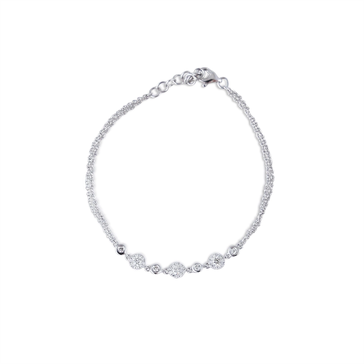 Bracelets Bracelets in White Gold containing Diamond 422833