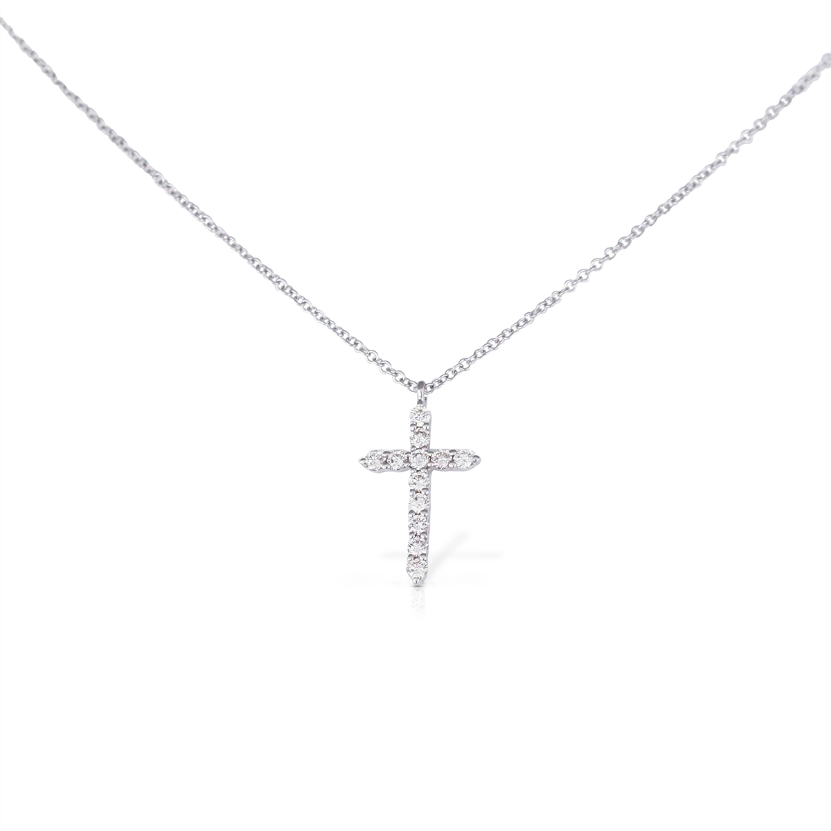Necklaces Necklaces in White Gold containing Diamond 422878