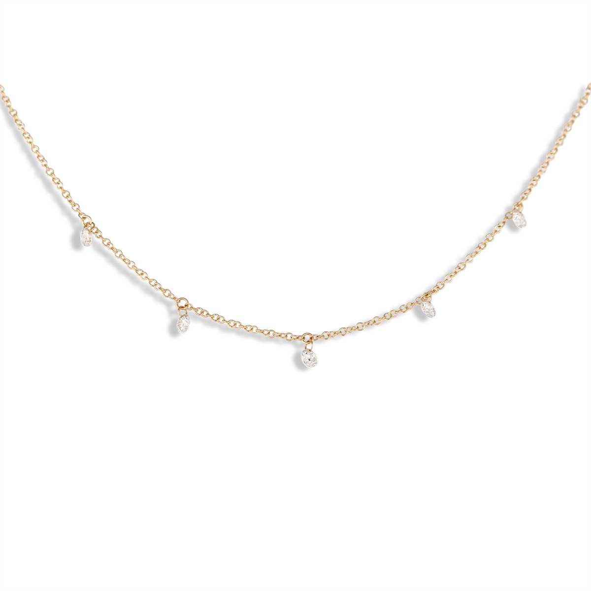 Necklaces Necklaces in Yellow Gold containing Diamond 422887