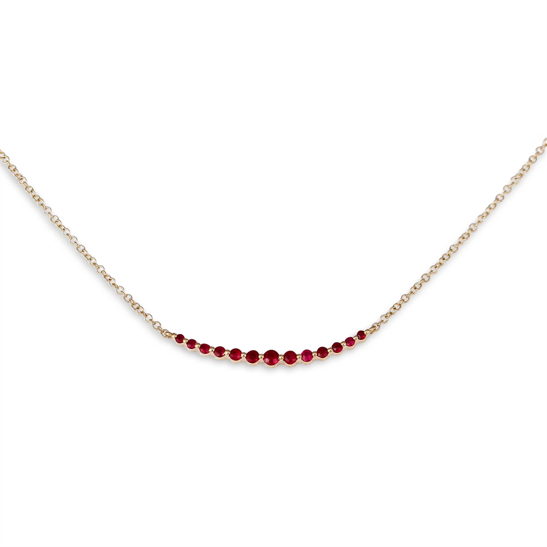 Necklaces Necklaces in Yellow Gold containing Ruby 422894