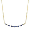 Necklaces Necklaces in Yellow Gold containing Sapphire 422895