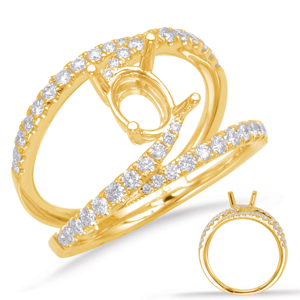 Engagement Collections Engagement Rings in Yellow Gold containing Diamond 423010