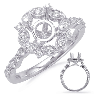 csv_image Engagement Collections Engagement Ring in White Gold containing Diamond 423018