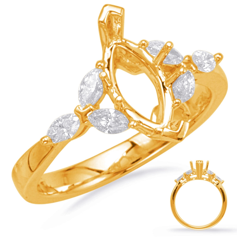 Engagement Collections Engagement Rings in Yellow Gold containing Diamond 423020
