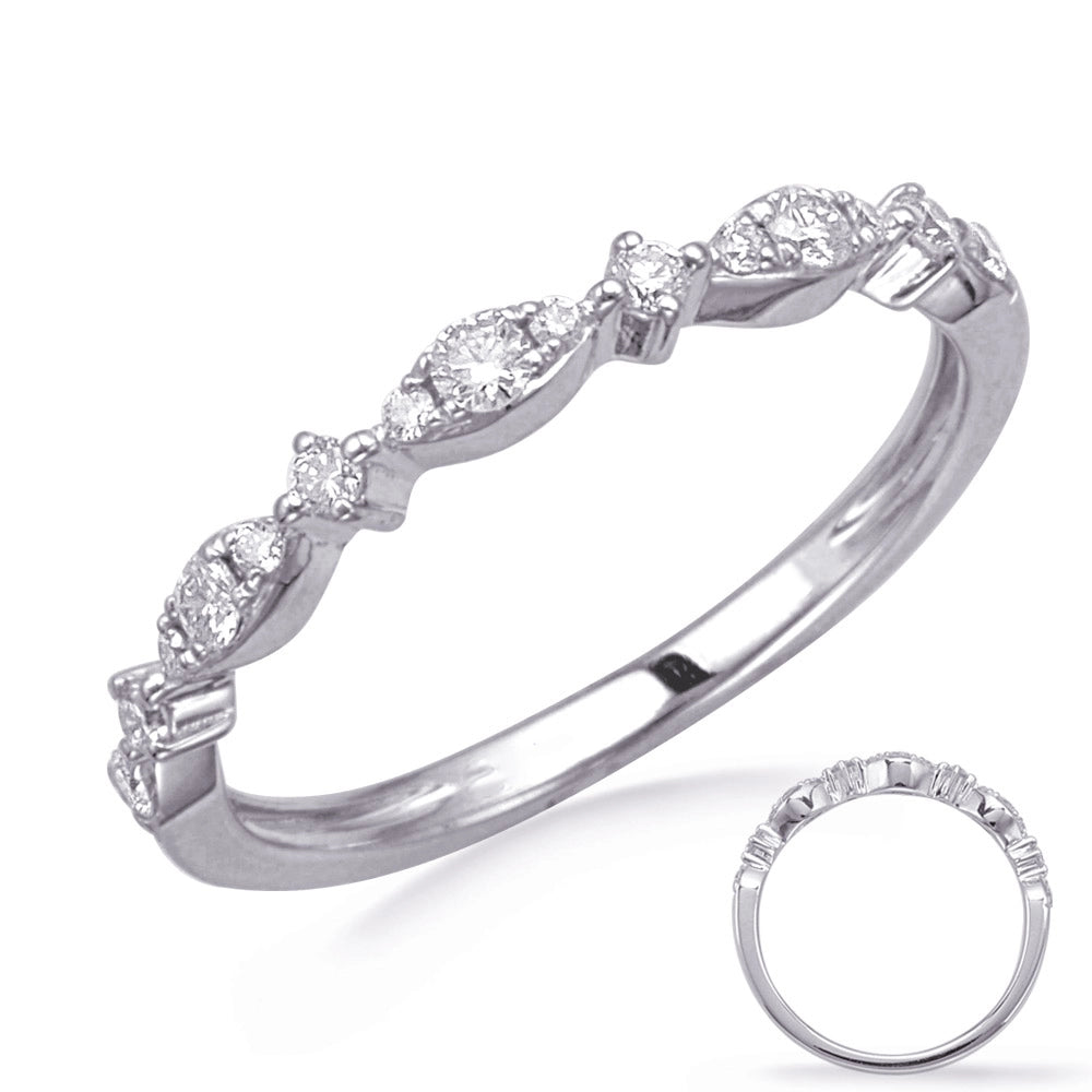 Wedding Bands Wedding Rings in White Gold containing Diamond 423030