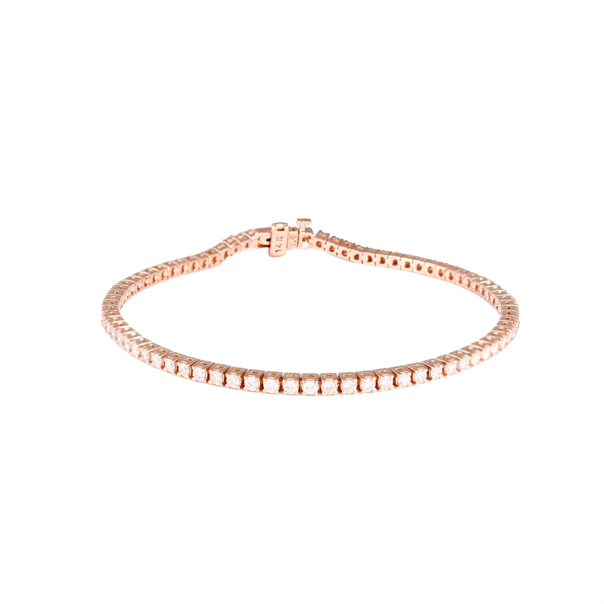 Bracelets Bracelets in Rose Gold containing Diamond 423074