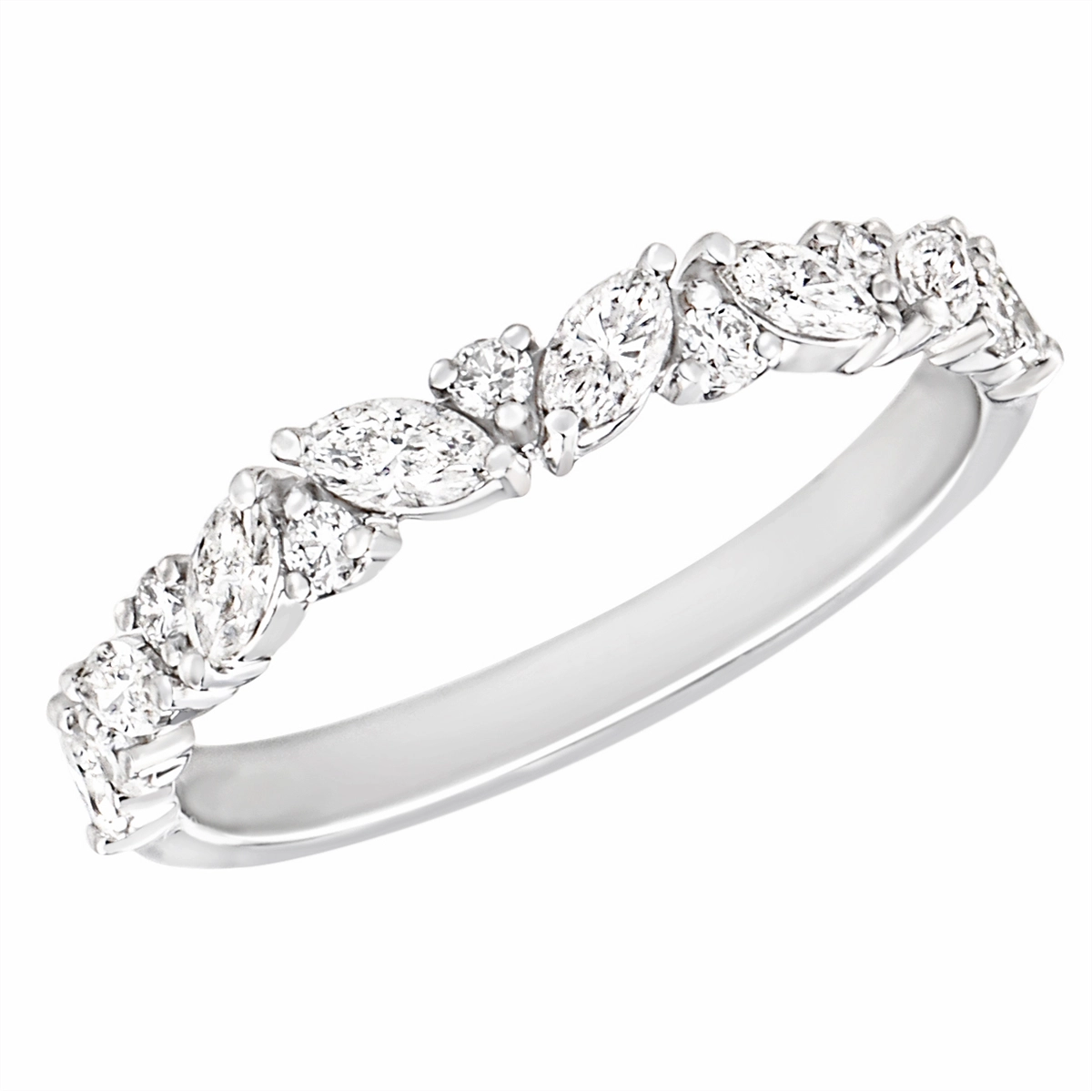 Wedding Bands Wedding Rings in White Gold containing Diamond 423084