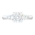 Engagement Collections Engagement Rings in White Gold containing Diamond 423089