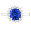 Rings Rings in White Gold containing Multi-gemstone, Diamond, Sapphire 423104