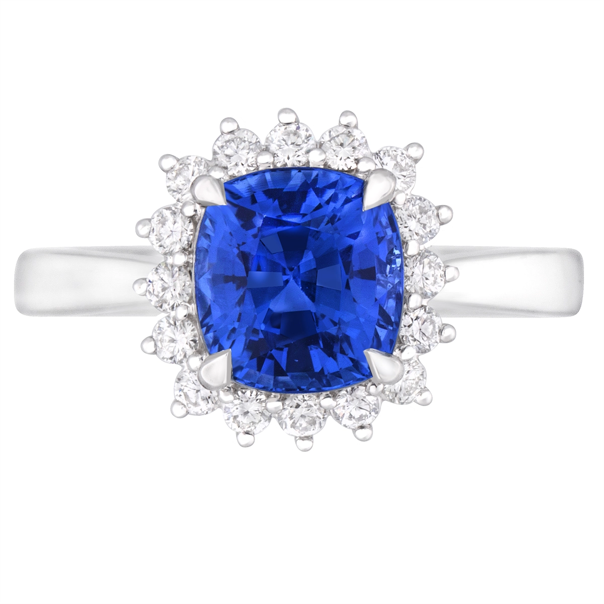 Rings Rings in White Gold containing Multi-gemstone, Diamond, Sapphire 423104