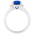 Rings Rings in White Gold containing Multi-gemstone, Diamond, Sapphire 423104