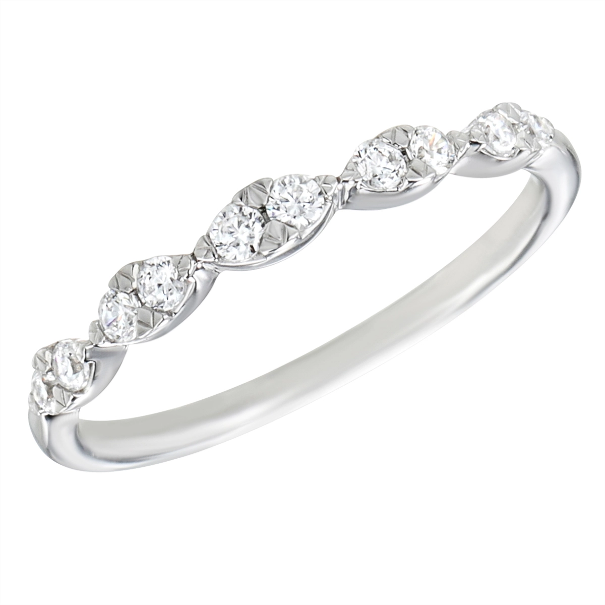 Wedding Bands Wedding Rings in White Gold containing Diamond 423118