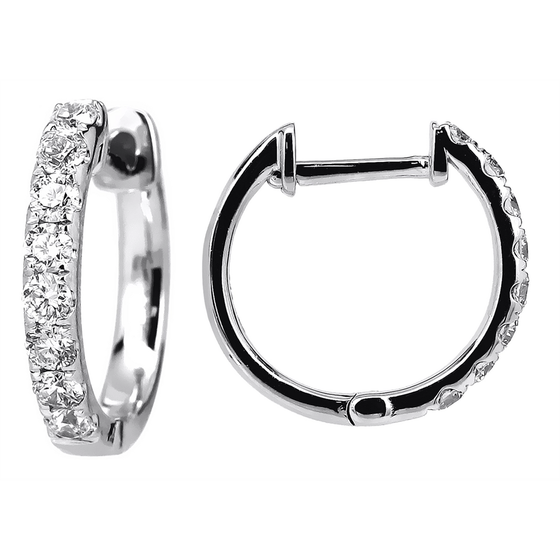 Earrings Earrings in White Gold containing Diamond 423147