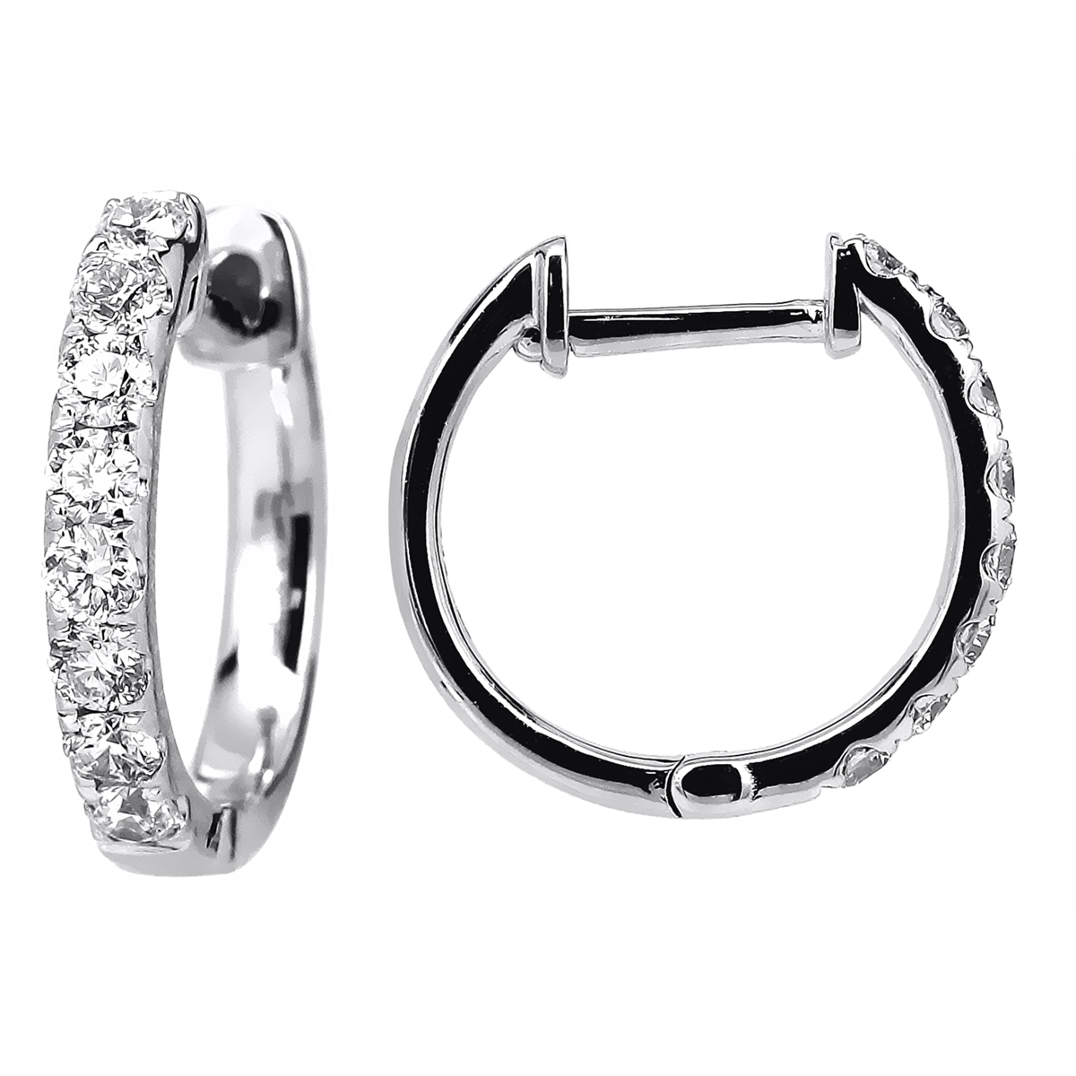 Earrings Earrings in White Gold containing Diamond 423147