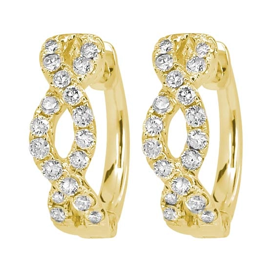 Earrings Earrings in Yellow Gold containing Diamond 423151