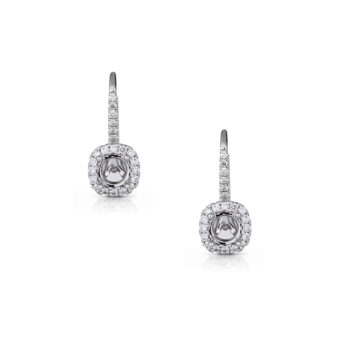 Earrings Earrings in White Gold containing Diamond 423289