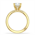 Tacori Engagement Rings in Yellow Gold containing Diamond 2683 1.5 EC 8X6 Y
