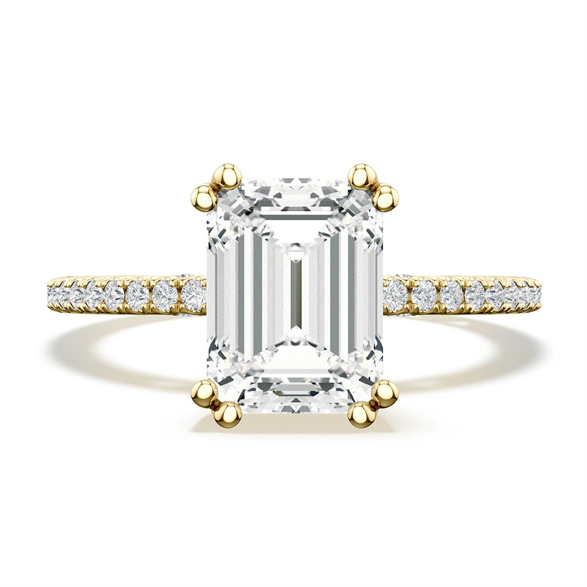 Tacori Engagement Rings in Yellow Gold containing Diamond 2683 1.5 EC 8X6 Y