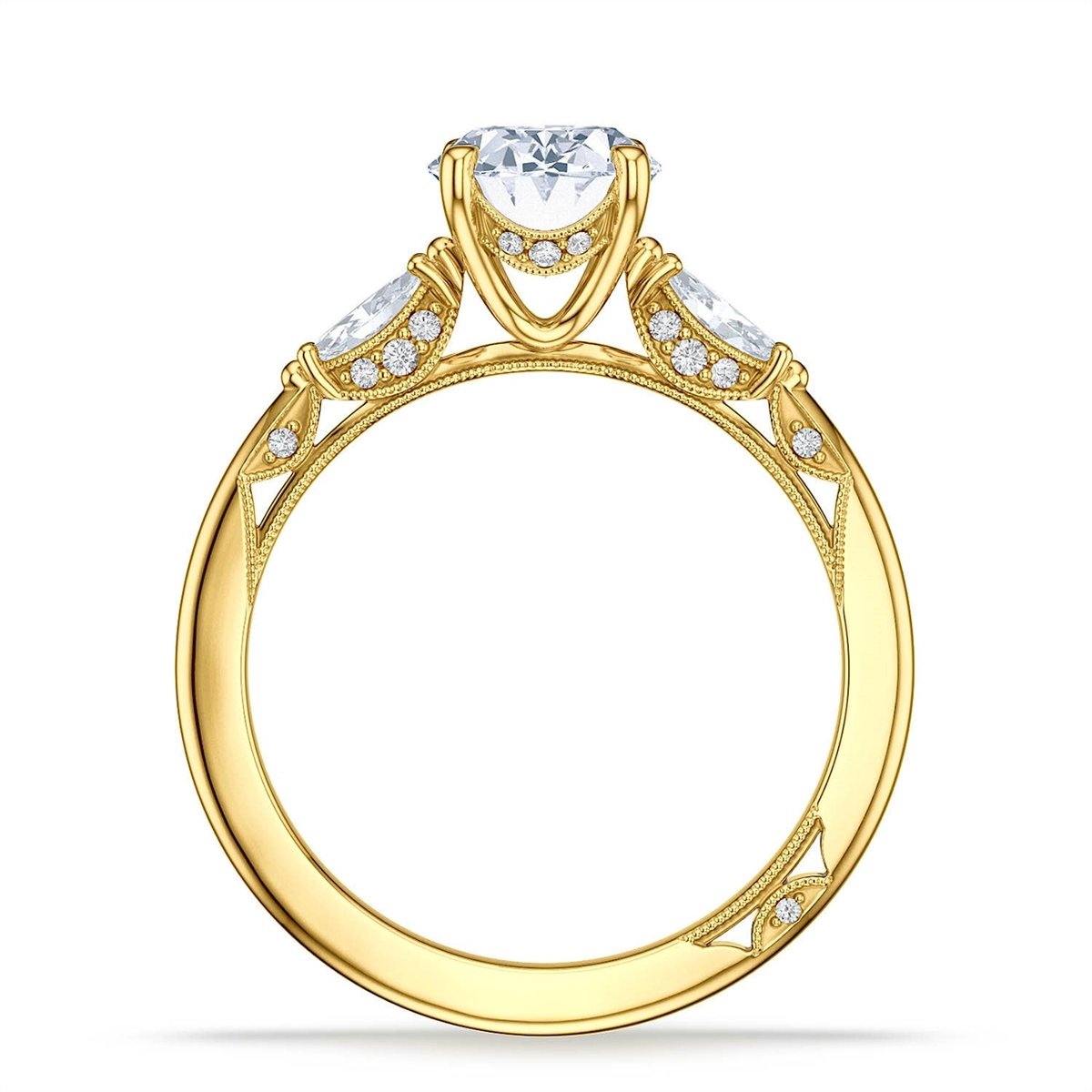 Tacori Engagement Rings in Yellow Gold containing Diamond 423334