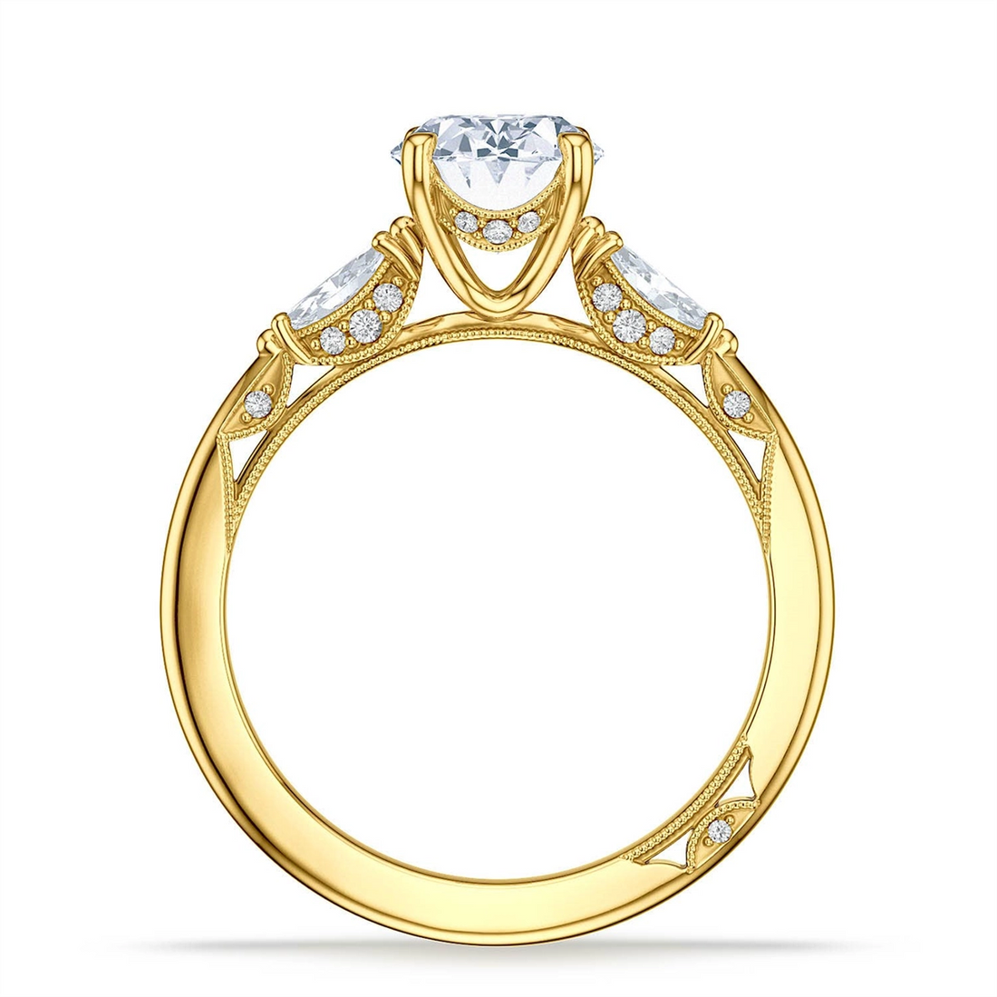 Tacori Engagement Rings in Yellow Gold containing Diamond 423334