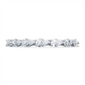 Tacori Wedding Rings in White Gold containing Diamond 2687 B 1/2 W