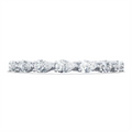 Tacori Wedding Rings in White Gold containing Diamond 2687 B ET W
