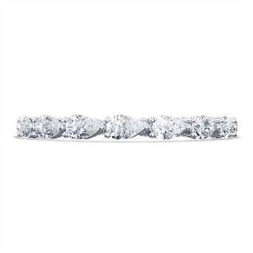 Tacori Wedding Rings in White Gold containing Diamond 2687 B ET W