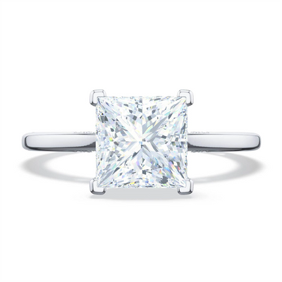 csv_image Tacori Engagement Ring in White Gold containing Diamond 2682 1.5 PR 6.5 W