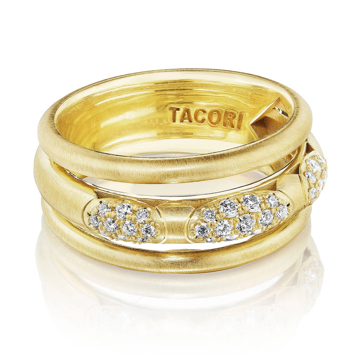 Tacori Rings in Yellow Gold containing Diamond FR 816S Y