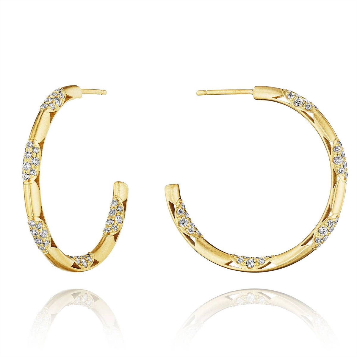 Tacori Earrings in Yellow Gold containing Diamond FE 820S Y