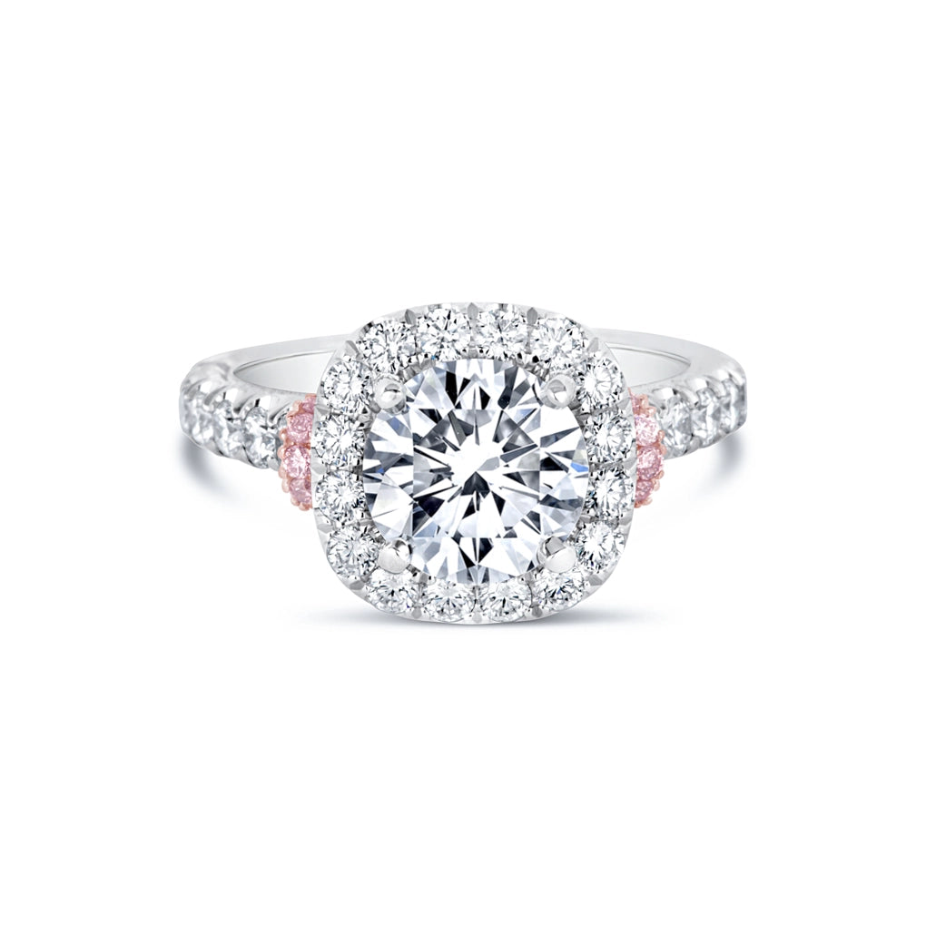 Jack Kelege Engagement Rings in Platinum/Palladium containing Diamond KPR766-1